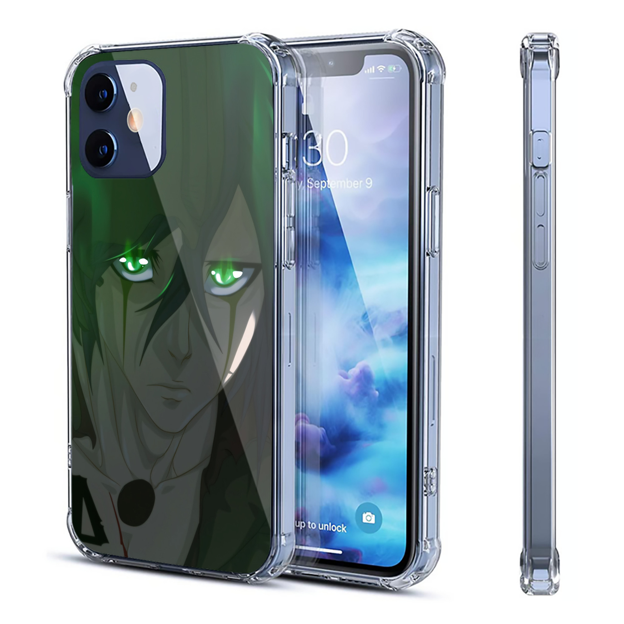 （画像用） ブリーチ BLEACH 【iPhone 12シリーズ対応】透明スマホケース（クリアソフトケース）